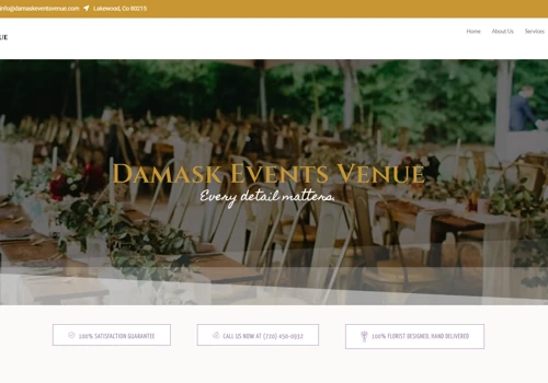 Damask Events Venue (Client)