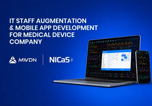 Mobile app development for medical device company