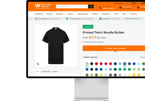 Workwear Express: Increasing revenue by 23% with a PWA powered B2B user-journey