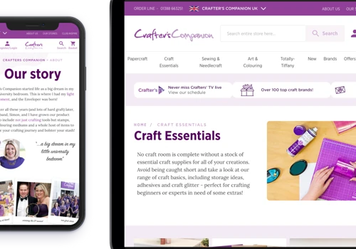 Crafter's Companion: Enabling international growth & increasing sales by 172%