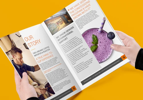 Print Design | Graphic Design for Local Denver Coffee Shop