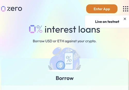 Zero Loans - decentralized borrowing protocol