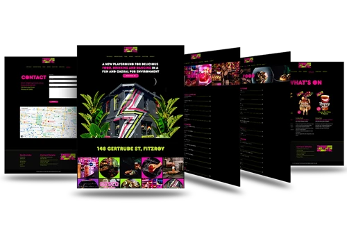 Events & Hospitality Website Design & Development