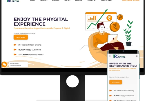 TR Capital Company Website Design and Development