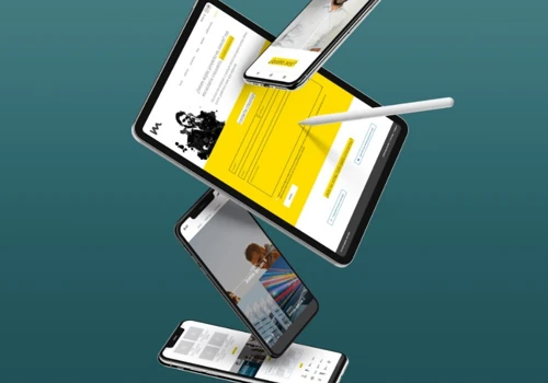 Corporate identity design and website creation