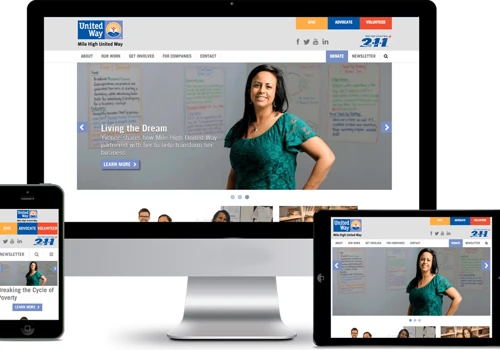 United Way - Responsive Website