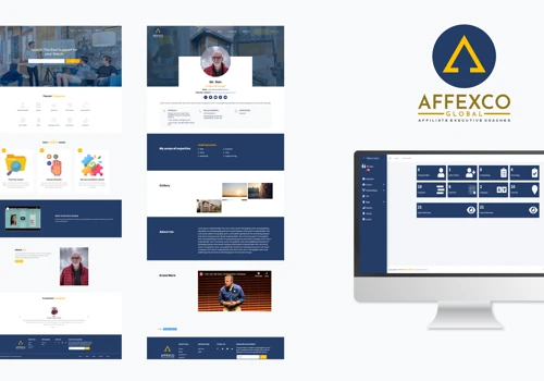 AFFEXCO global Website Redesign & CRM Development
