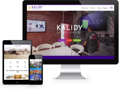Property management website