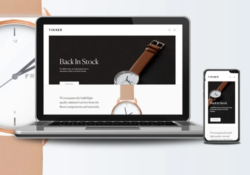 Redesign & Development of Tinker Website