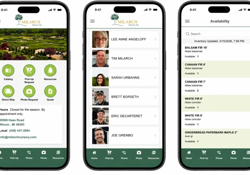 Native Mobile Apps (iOS & Android) and Web App