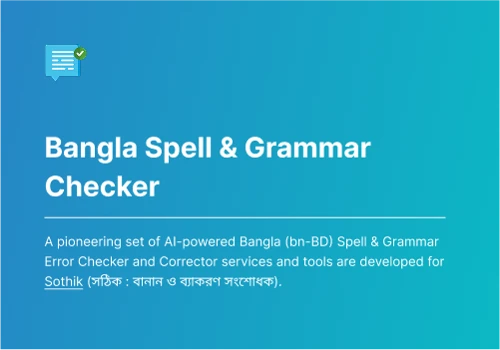 Sothik : Bangla Spell & Grammar Checker Using NLP