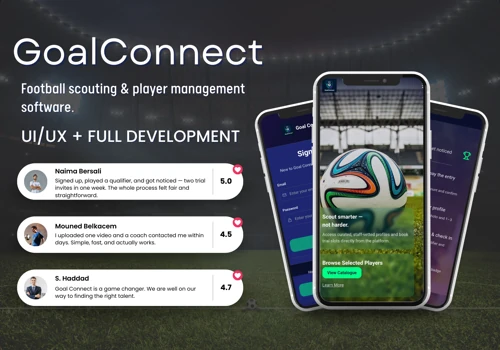 GoalConnect – Football Player Scouting Platform