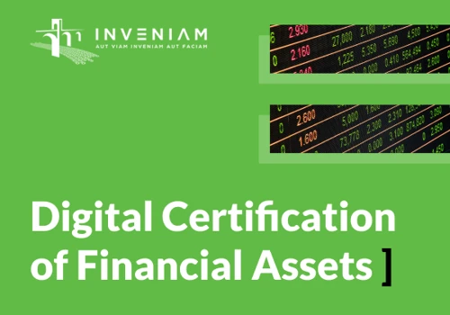 Digital Certification of Financial Assets