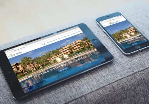One-Page Website for holiday rental site