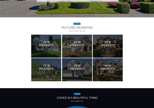 Wisconsin Real Estate Web Design Project