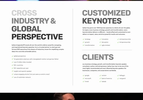Kaihan Krippendorff - Website UI UX Design
