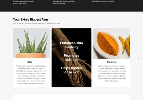 Hide Cosmetics - Website UI UX Design