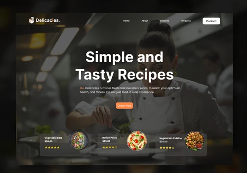 Fast Food Web application