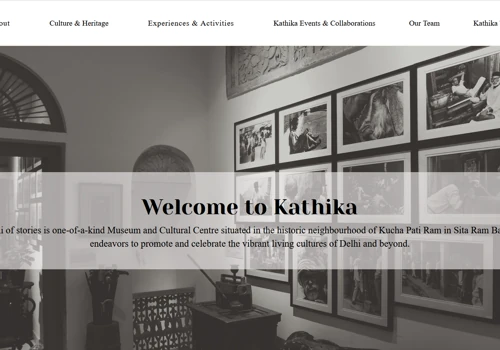 kathika: Cultural Heritage Website