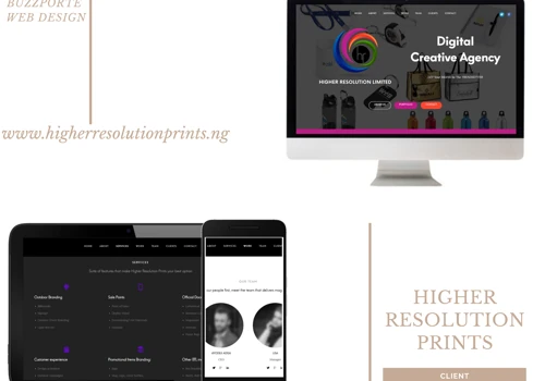 Higher Resolution Website
