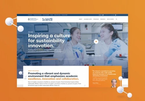 HKUST’s School of Science sees a refreshed and modernised website, that celebrates its academic and research achievements