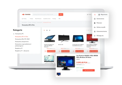 B2B e-commerce platform for the Polish market leader in the distribution of consumer electronics.