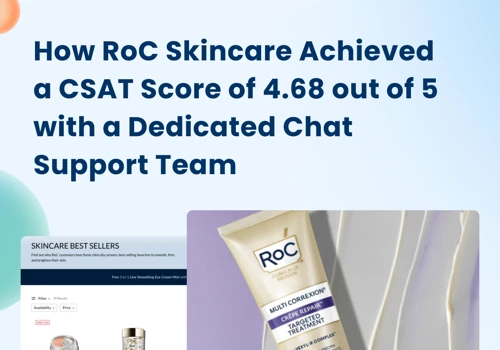 A Dedicated Chat Support Team for RoC Skincare