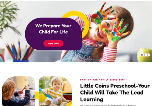 Little Coins Preschool- Website