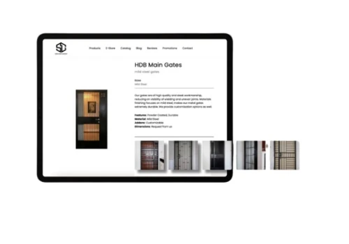 Gate, Door & Window Supplier Client