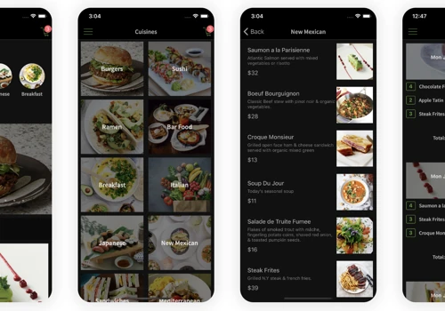 Food delivery mobile app