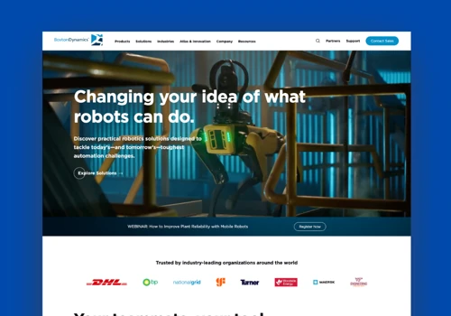 A Better B2B Experience for Boston Dynamics