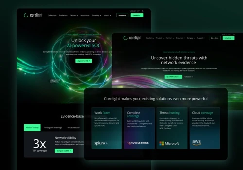 Corelight Website Redesign