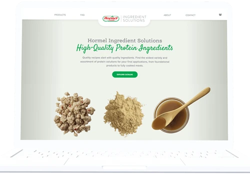 Webspec builds Hormel new online catalog