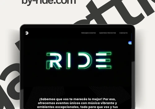 Website for a event planner company in Costa Rica