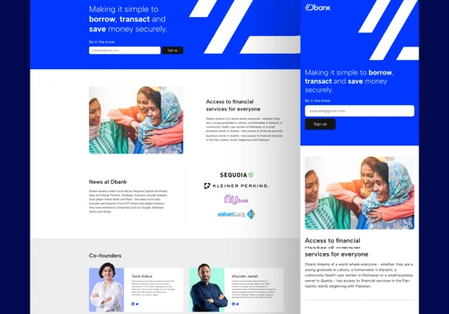 Digital Bank Product Design