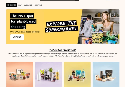 The Vegan Kind - UK's Biggest Vegan Supermarket