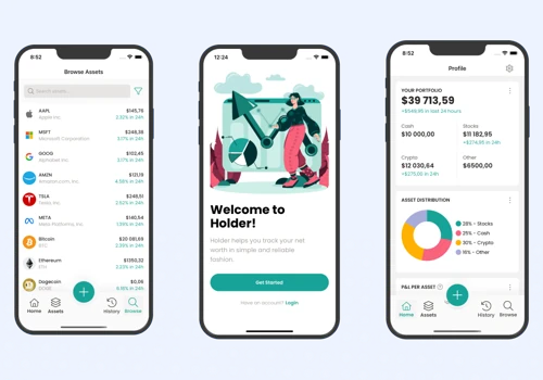 Holder - Net Worth Tracking App