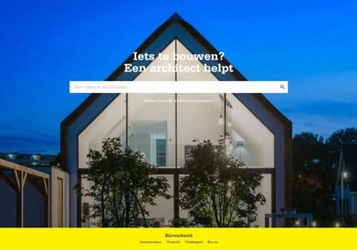 ARCHY - A smart search engine that helps visitors easily find an architect project