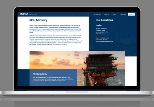 RISC Advisory Web Development