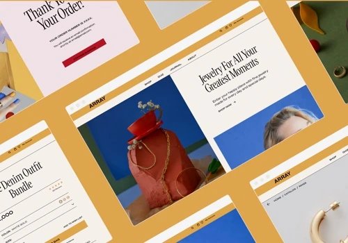UX design & email marketing for a jewelry brand