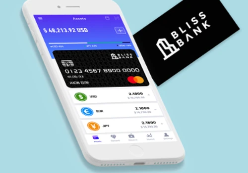 E-wallet and e-banking system Bliss Bank