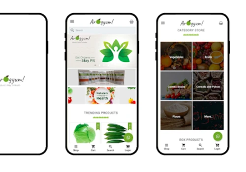 Arogyum Organics Mobile App