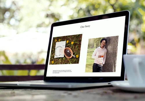Greenhouse Tea Branding, Packaging & Shopify Site