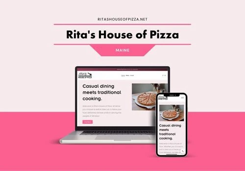 Rita's House of Pizza Responsive Website Design