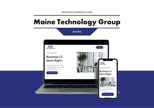 Maine Technology Group Responsive Website Design