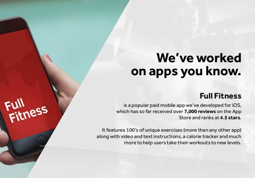 Mobile App Development for Full Fitness