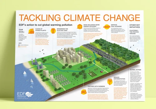 Climate Change Poster Infographic