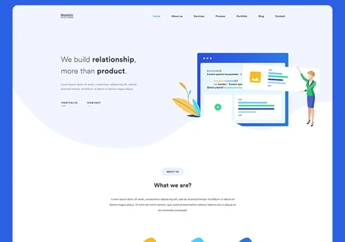 Digital Agency website design
