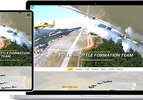 Full Throttle Formation Team Website