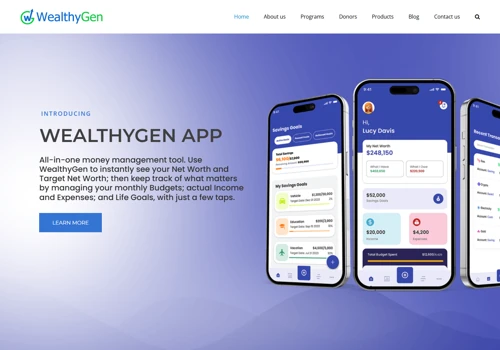 Expense manger website and mobile application